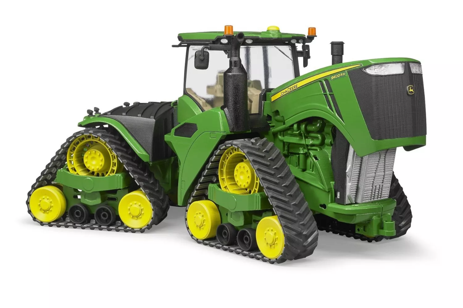 Jucarie Bruder, tractor cu senila John Deere 9620Rx, 1:16, 500x190x235 mm # 04055