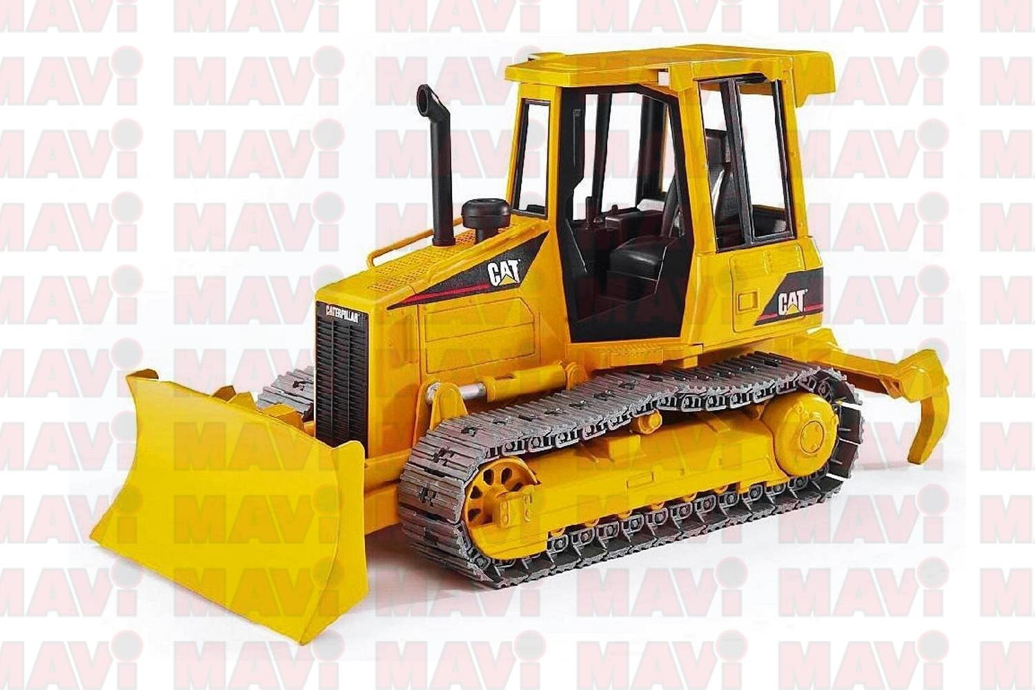 Jucarie Bruder, buldozer cu lant Caterpillar, 1:16, 303x146x158 mm # 02443