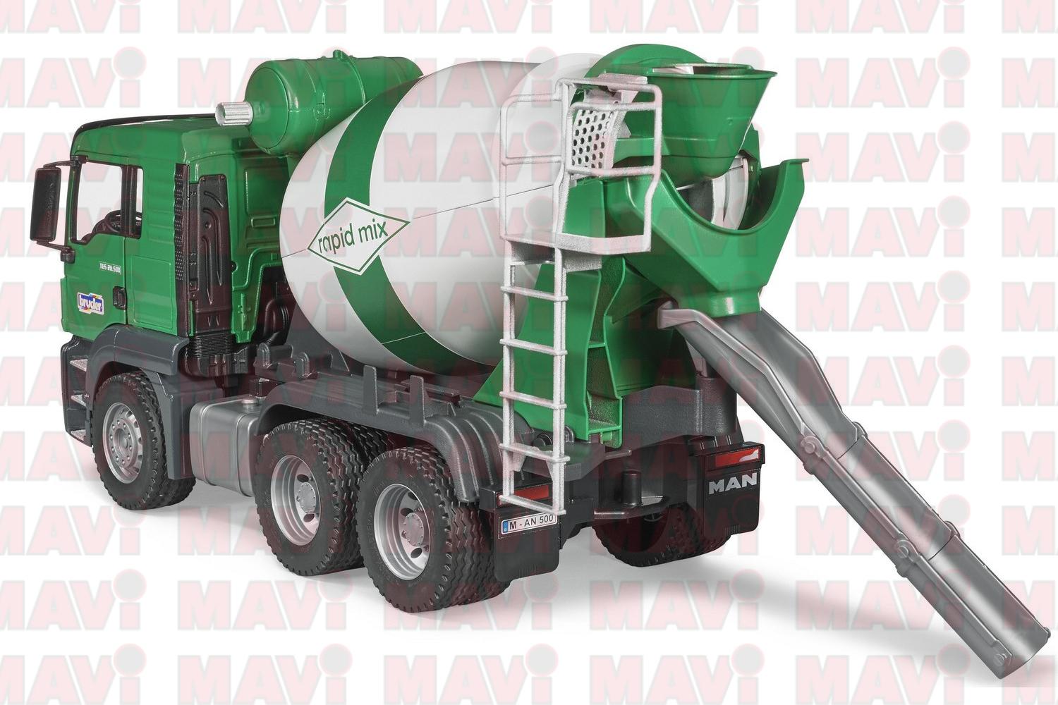 Jucarie Bruder, camion Man Tgs malaxor beton, 1:16, 508x185x264 mm # 03710