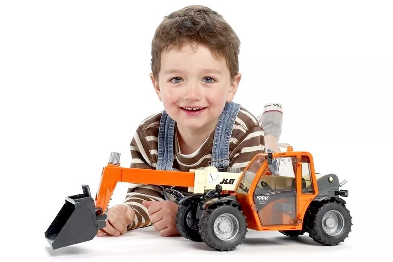 Jucarie Bruder, incarcatoare telescopice Jlg 2505, 1:16, 335x142x140 mm # 02140