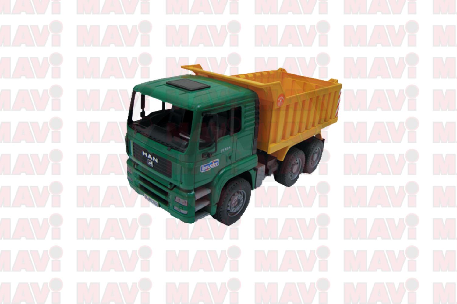 Jucarie Bruder camion Man cu cupa basculabila 1:16, 450x175x220 mm # 02765