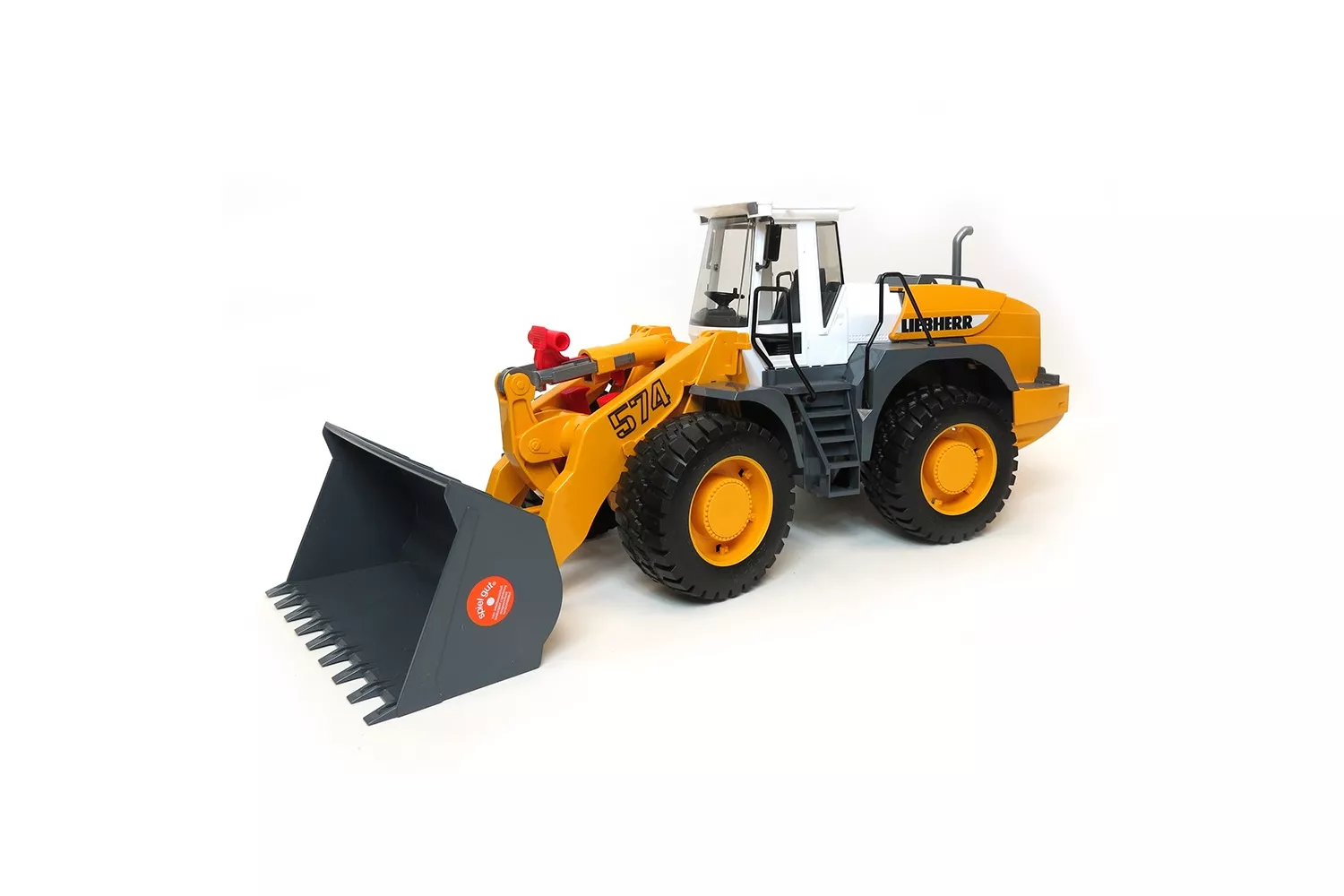 Jucarie Bruder, incarcator pe roala Liebher 574, 1:16, 525x185x225 mm # 02430