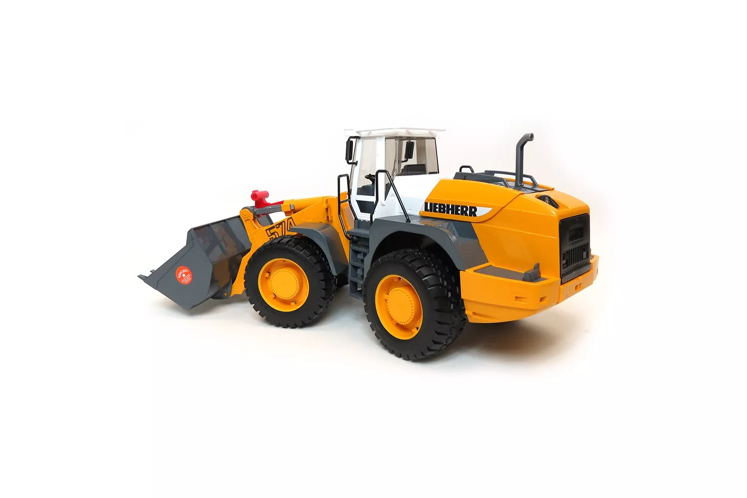 Jucarie Bruder, incarcator pe roala Liebher 574, 1:16, 525x185x225 mm # 02430
