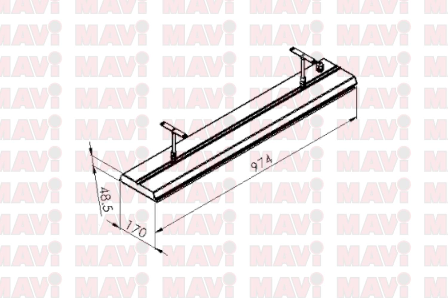 Incalzitor terasa Elegance Heatstrip. electric, de perete, 1800W # The1800Eu