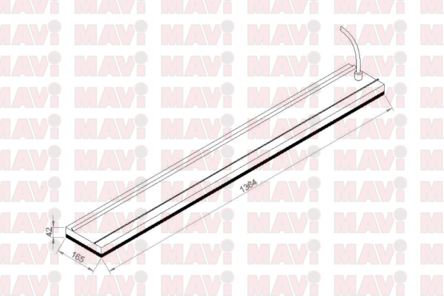 Incalzitor terasa Design Heatstrip, electric, cu suport portabil, putere 1500W # Thh1500Aeu / Thac-100