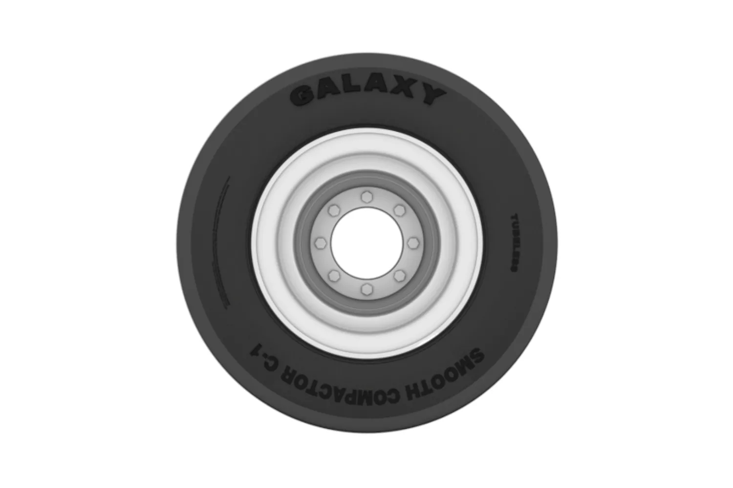 Anvelopa industriala Galaxy, 7.50-15, 12PR, Smooth Compactor, TT, diagonala # 386127