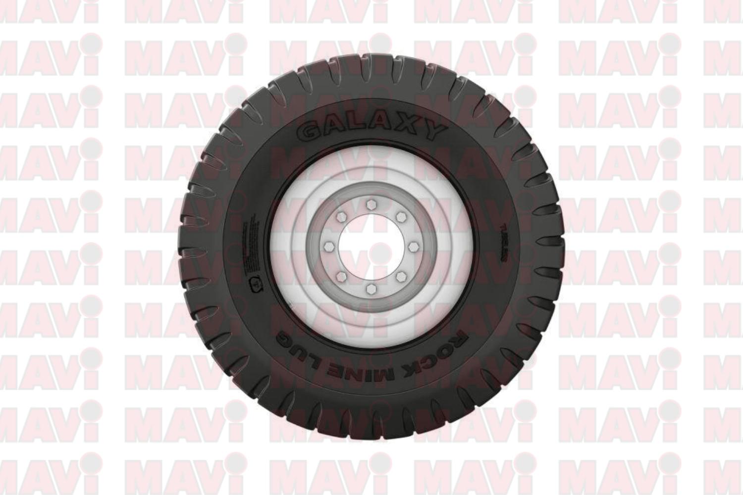 Anvelopa industriala Galaxy, 9.00-20, 14PR, Rock Mine Lug, TT, diagonala # 300313