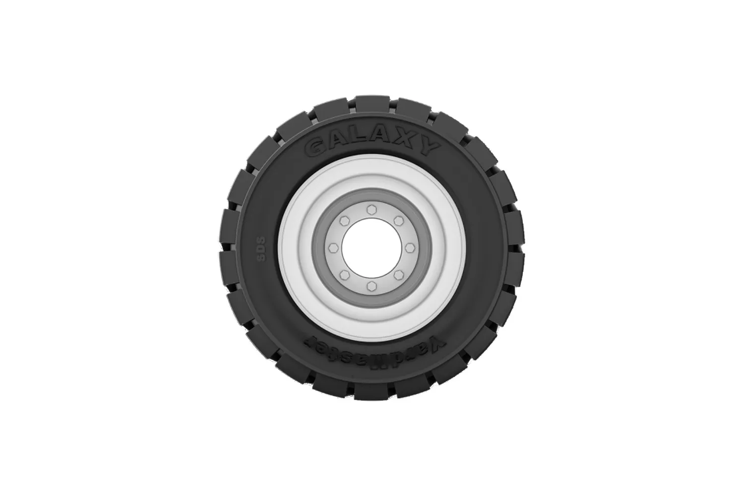 Anvelopa industriala Galaxy, 23X9-10 (225/75-10), Yardmaster SDS QH, solida  # 582053
