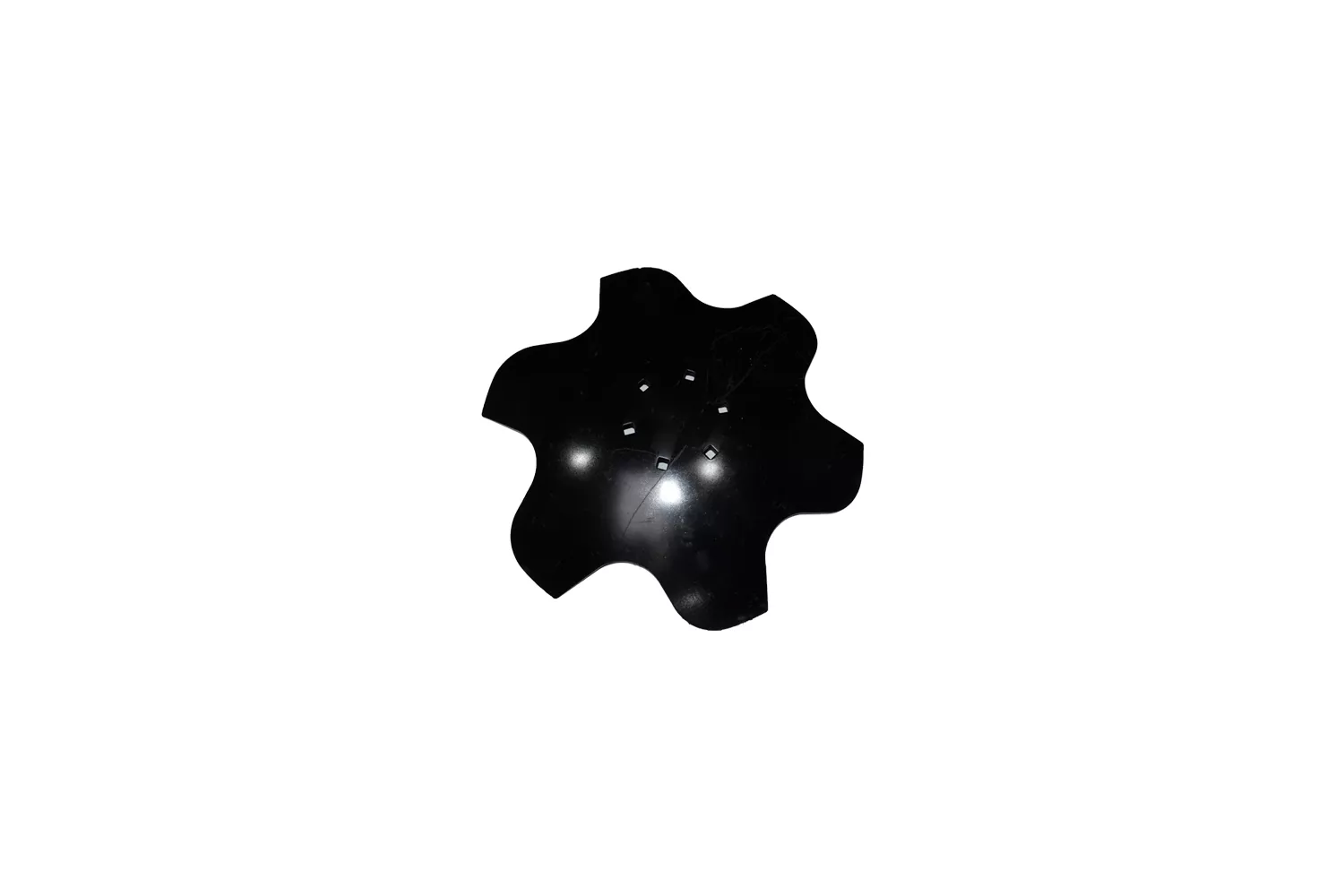 Disc crestat OFAS cu 6 gauri patrate, diametru 510 mm, grosime 4 mm, marime gaura 13 mm