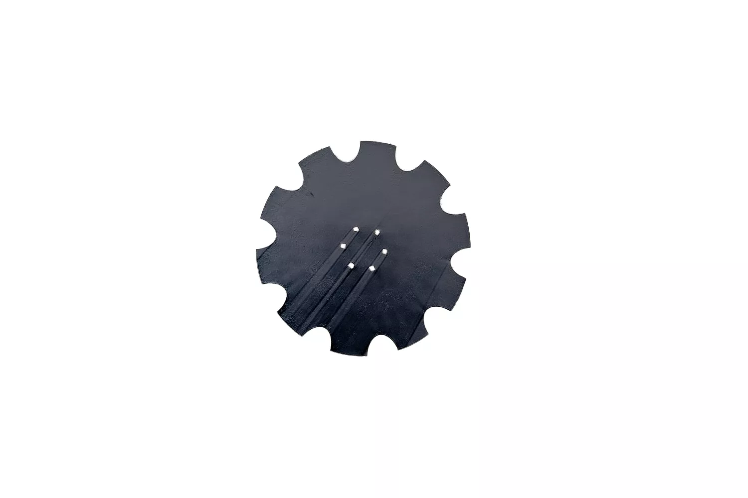 Disc crestat OFAS cu 6 gauri patrate, diametru 560 mm, grosime 4 mm, marime gaura 13 mm