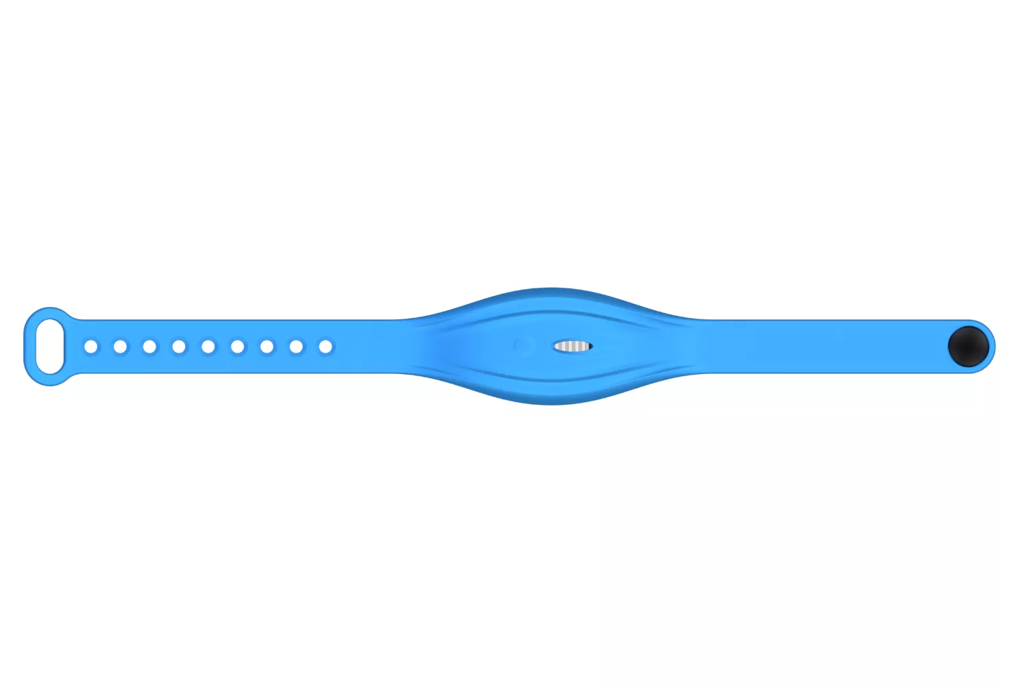 Bratara electronica anti-tantari Zerozzz Flexy, cu ultrasunete, culoare albastru # Bugzf-Bl