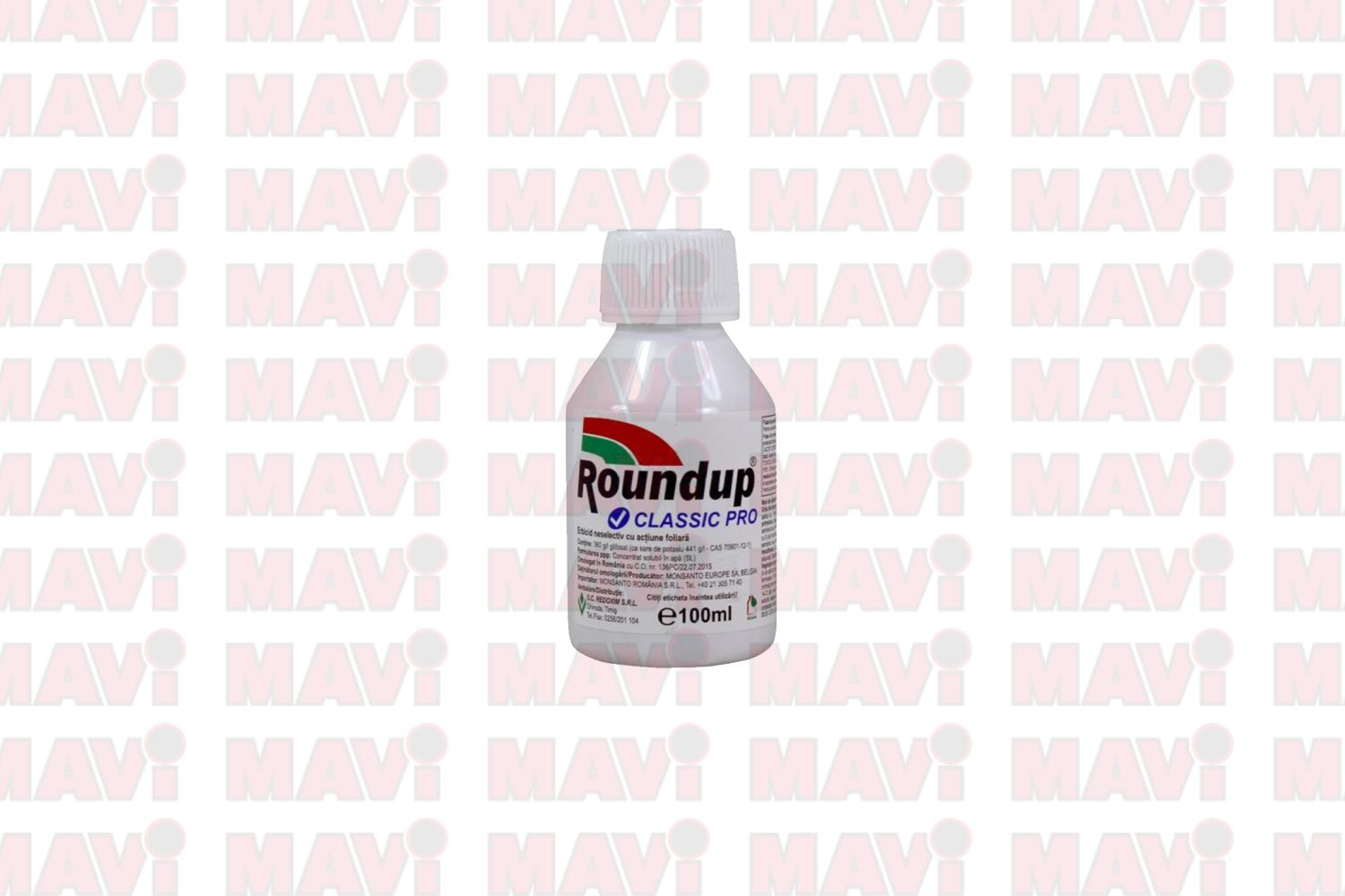 Erbicid Roundup Classic Pro 100Ml Monsanto