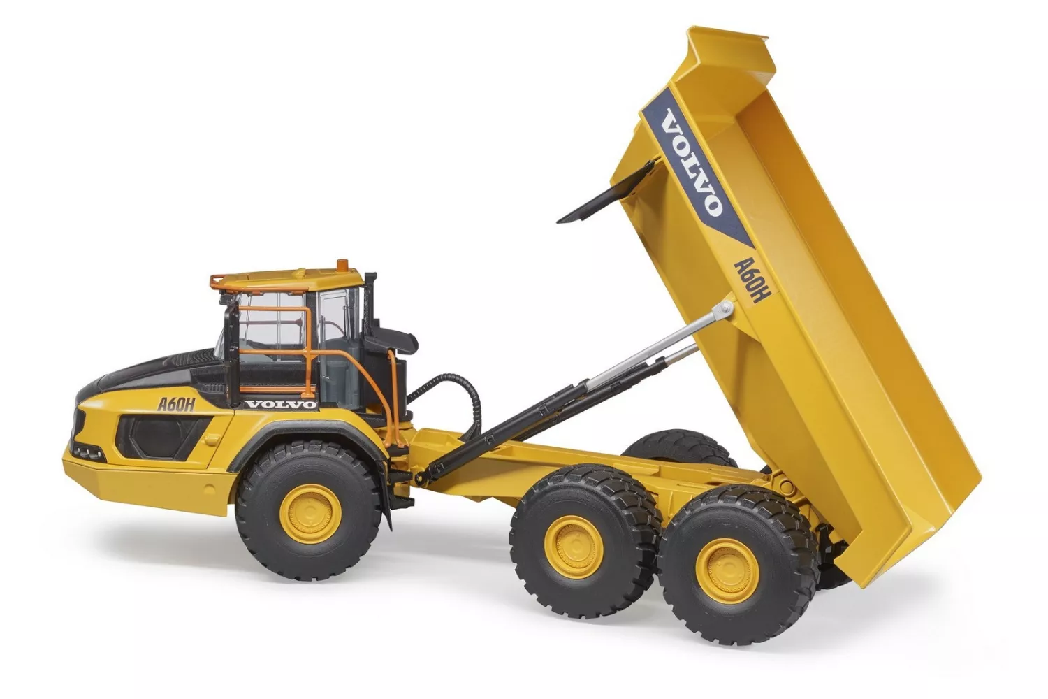 Jucaria Bruder, basculanta Volvo A60H Dumper, 1:16 # 02455