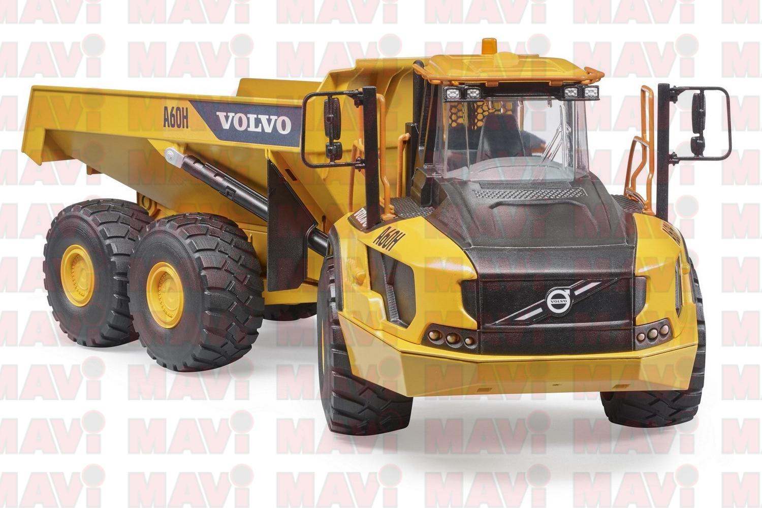 Jucaria  Bruder, basculanta Volvo A60H Dumper, 1:16 # 02455