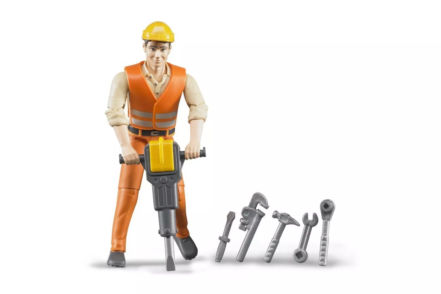 Jucarie Bruder, figurina barbat constructor si accesorii # 060020