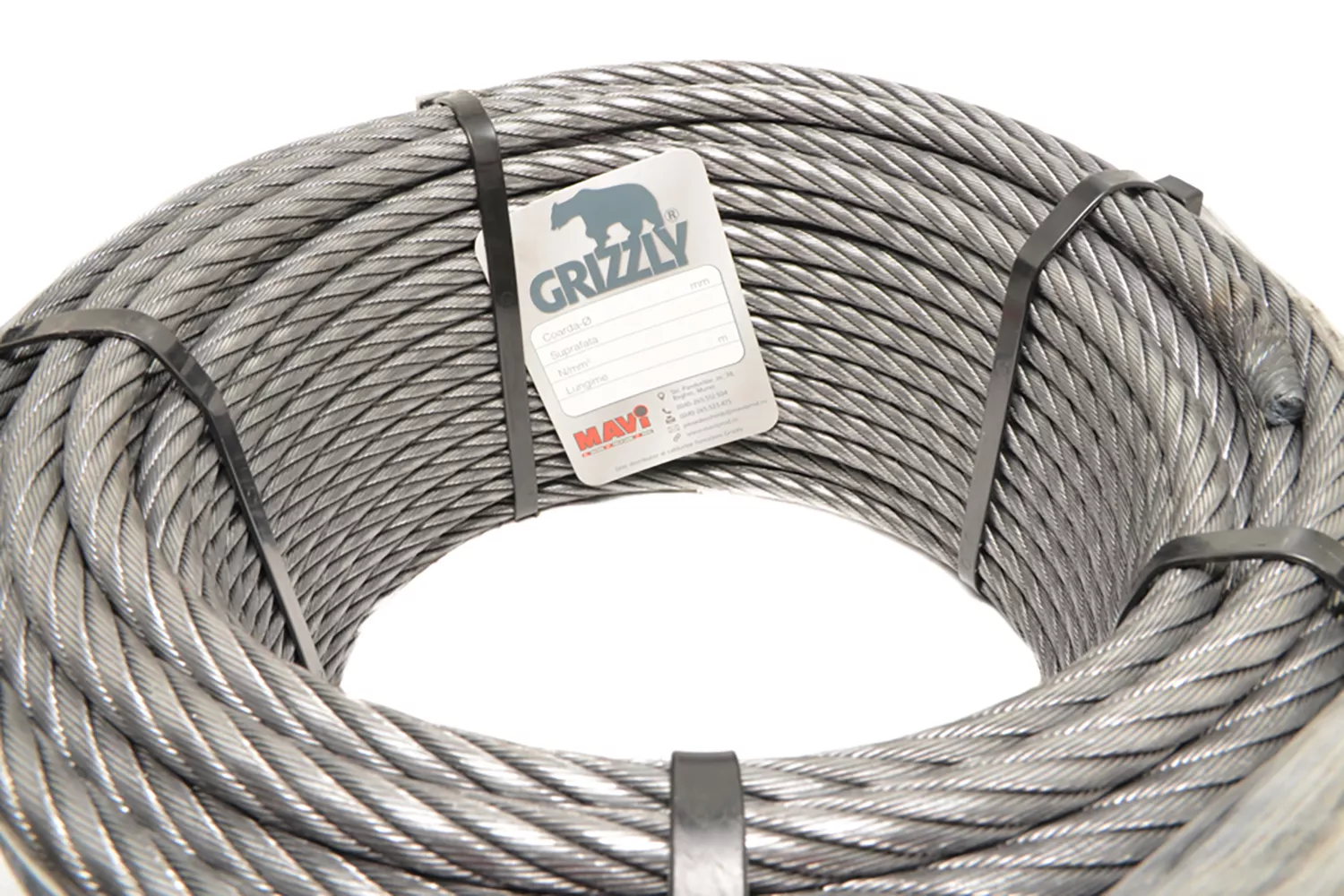 Cablu Tractiune Fi13 6X25 Compactat Grizzly