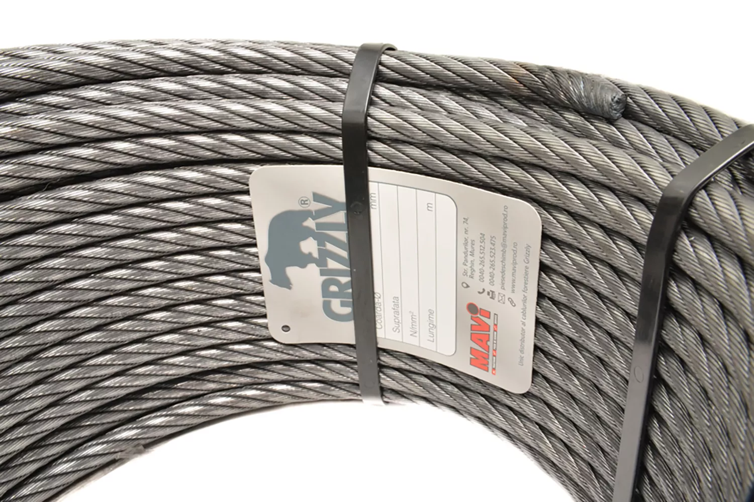 Cablu Tractiune Fi13 6X25 Compactat Grizzly