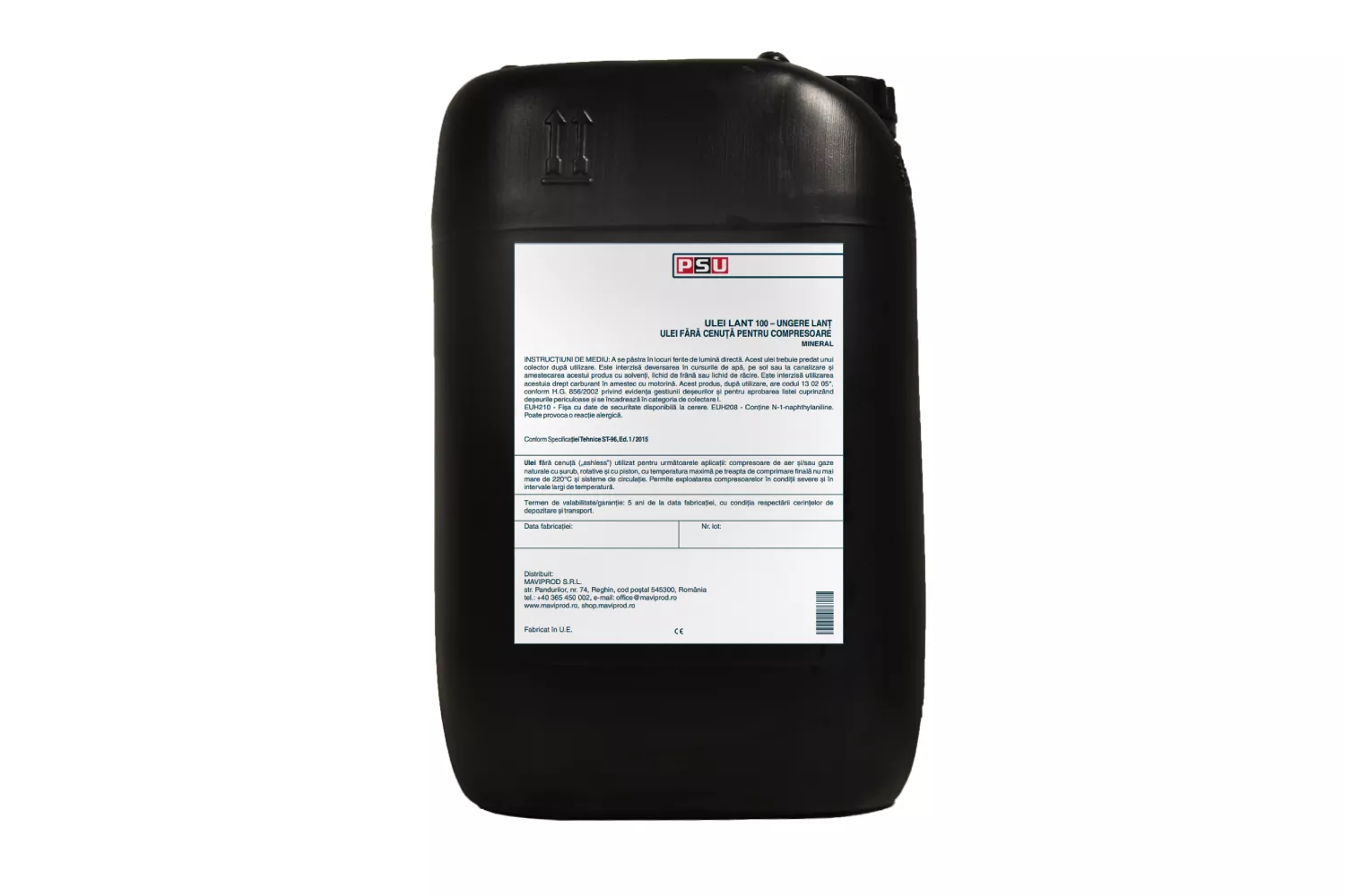 Ulei Ungere Lanț 20L PSU