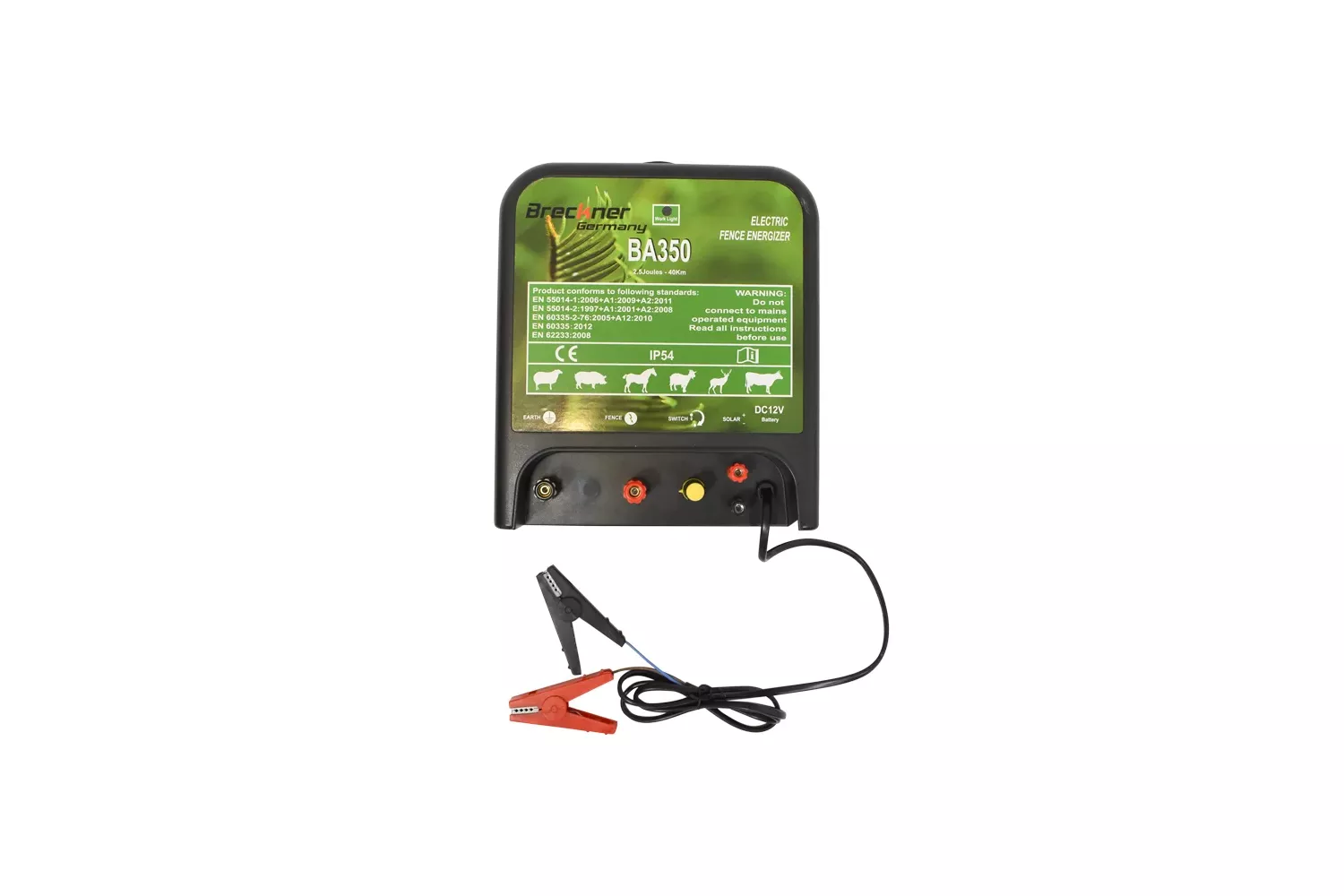 Aparat generator de impulsuri pentru gard electric 12V, 2.5 Joule # BK87629