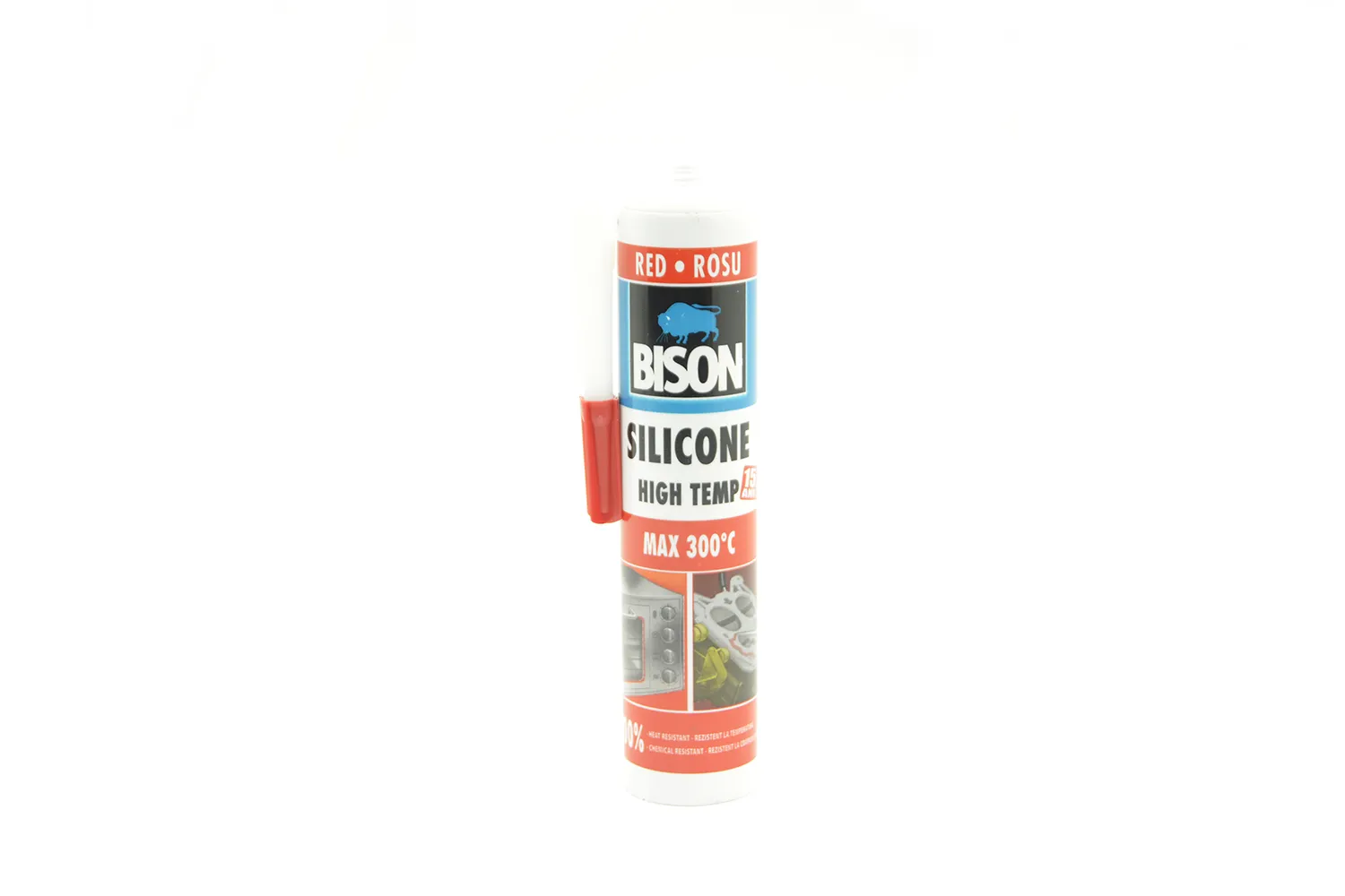 Silicon Rosu Pt. Temperatura 425102 Bison 280 ml