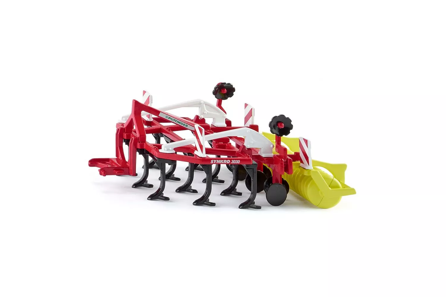 Jucarie Siku, cultivator Pottinger Synkro, 1:32, 175x97x110 mm # 2067