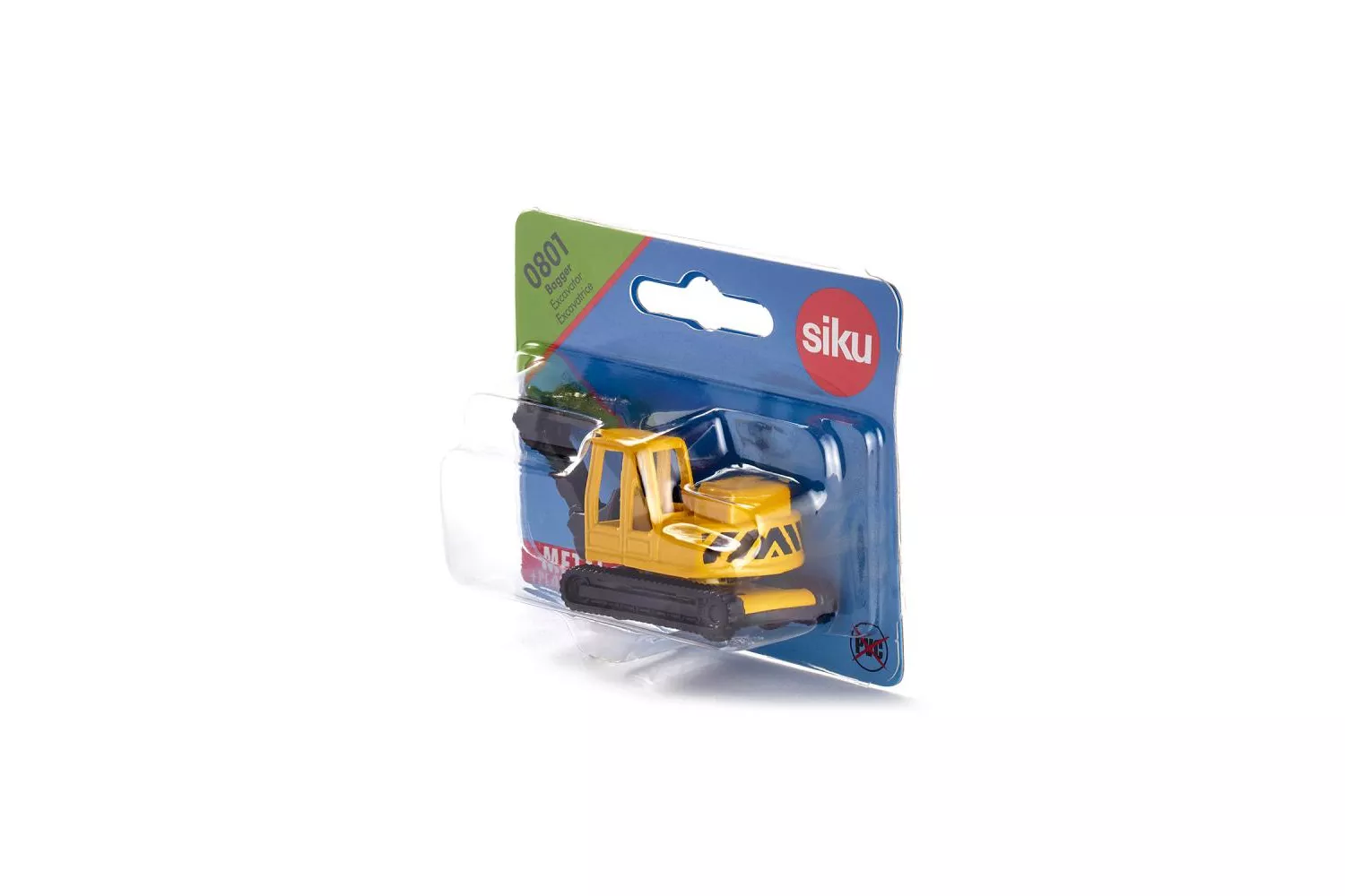 Jucarie Siku, excavator, 1:32, 75x23x31 mm # 0801