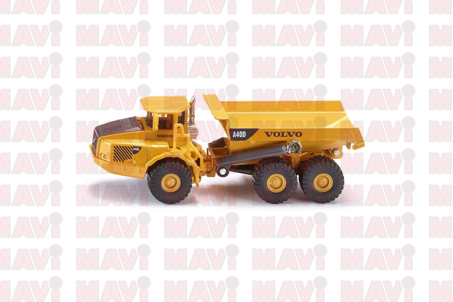 Jucarie Siku camion basculanta Volvo 1:87, 130x43x44 mm # 1877