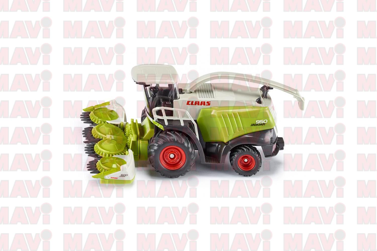 Jucarie Siku, combina Claas 950 Jaguar, 1:50, 186x122x81 mm # 1993