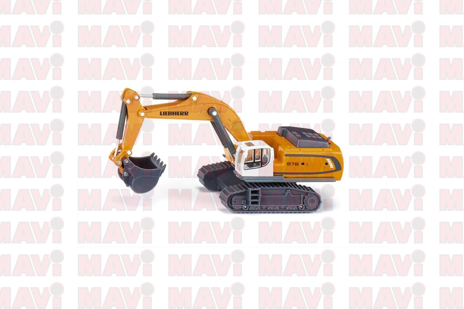 Jucarie Siku, excavator hidraulic Liebherr, 1:87, 145x53x72 mm # 1874