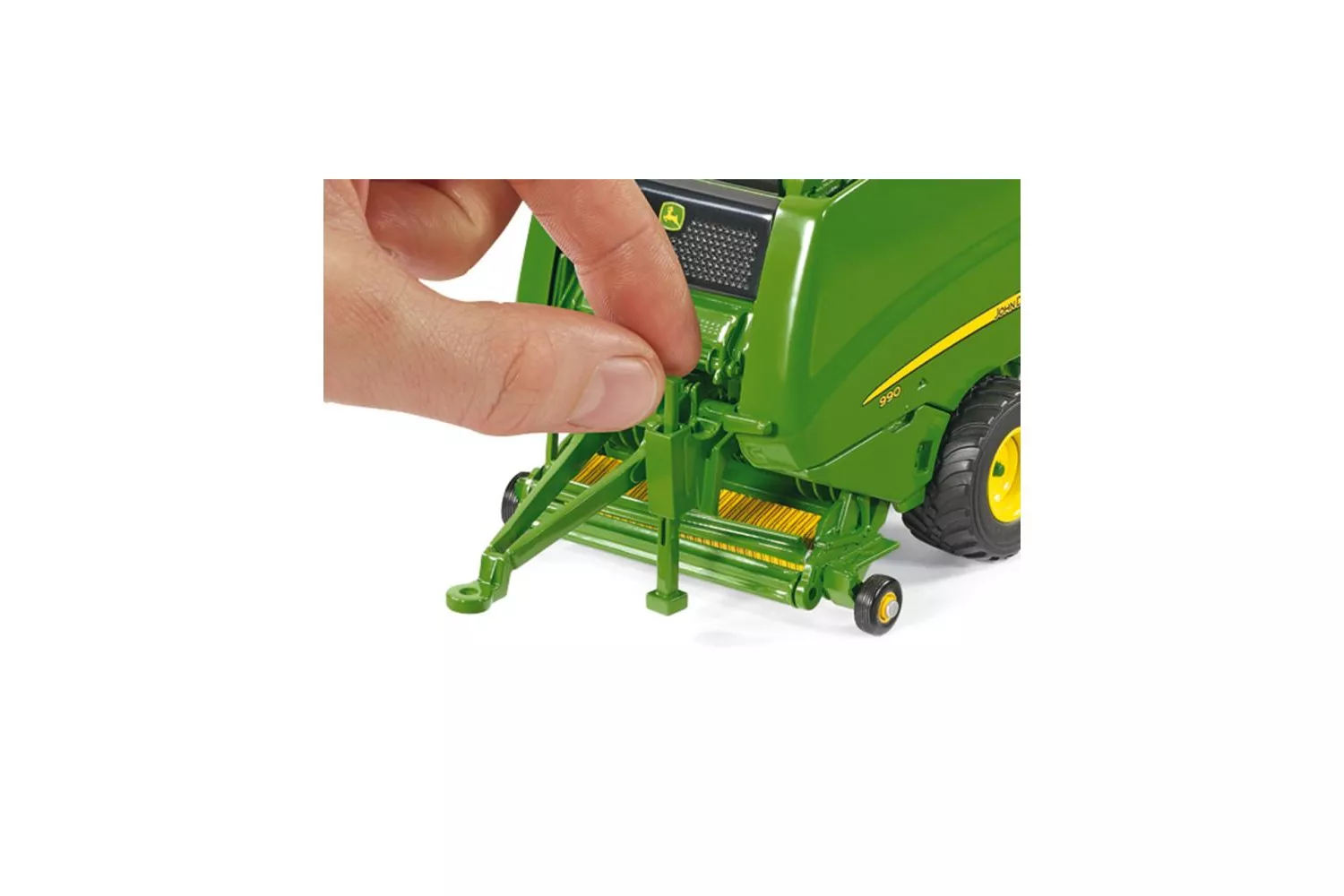 Jucarie Siku, balotiera John Deere, 1:32, 173x91x95 mm # 2465