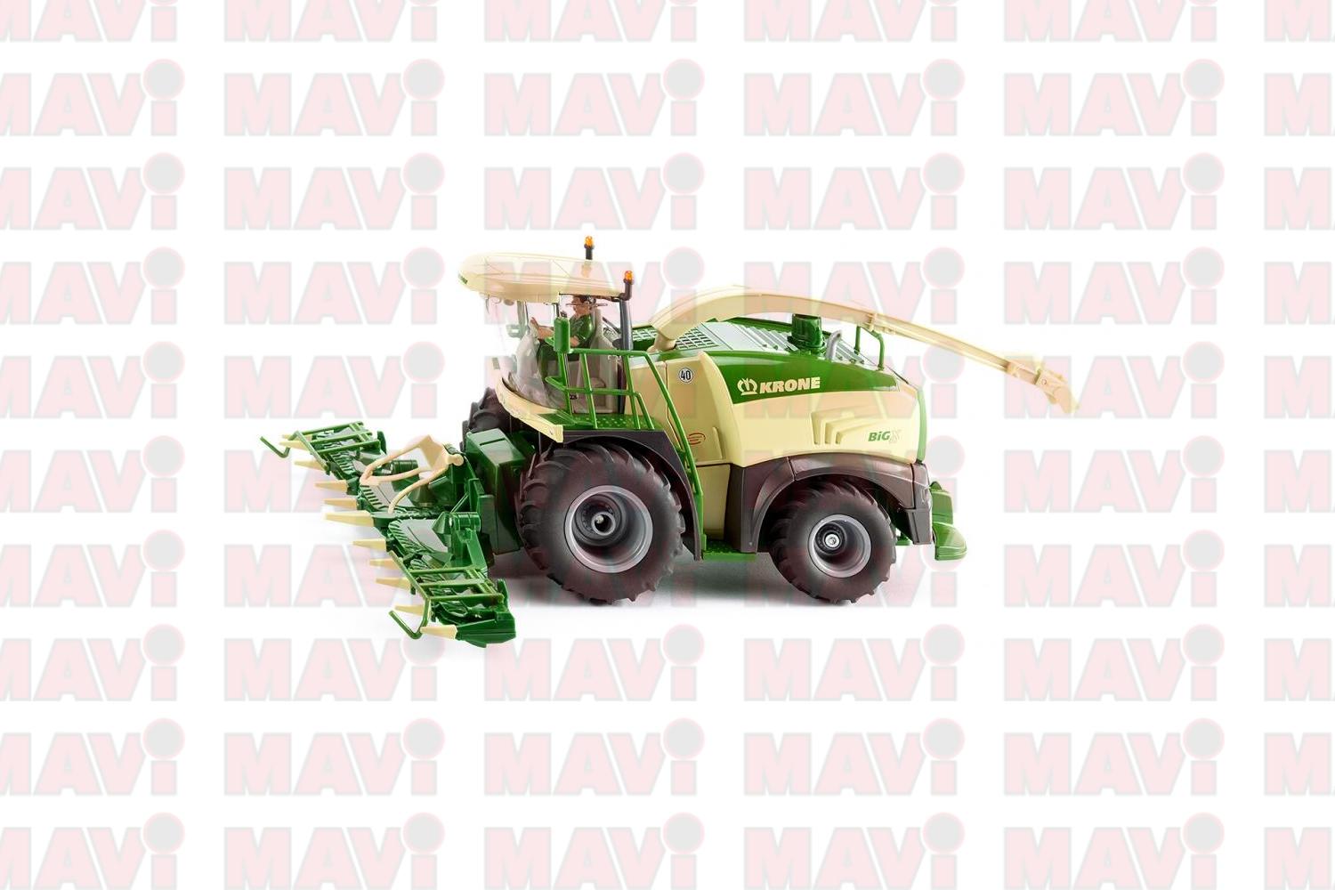 Jucarie Siku, combina Krone Big X 580, 1:32, 360x181x200 mm # 4066