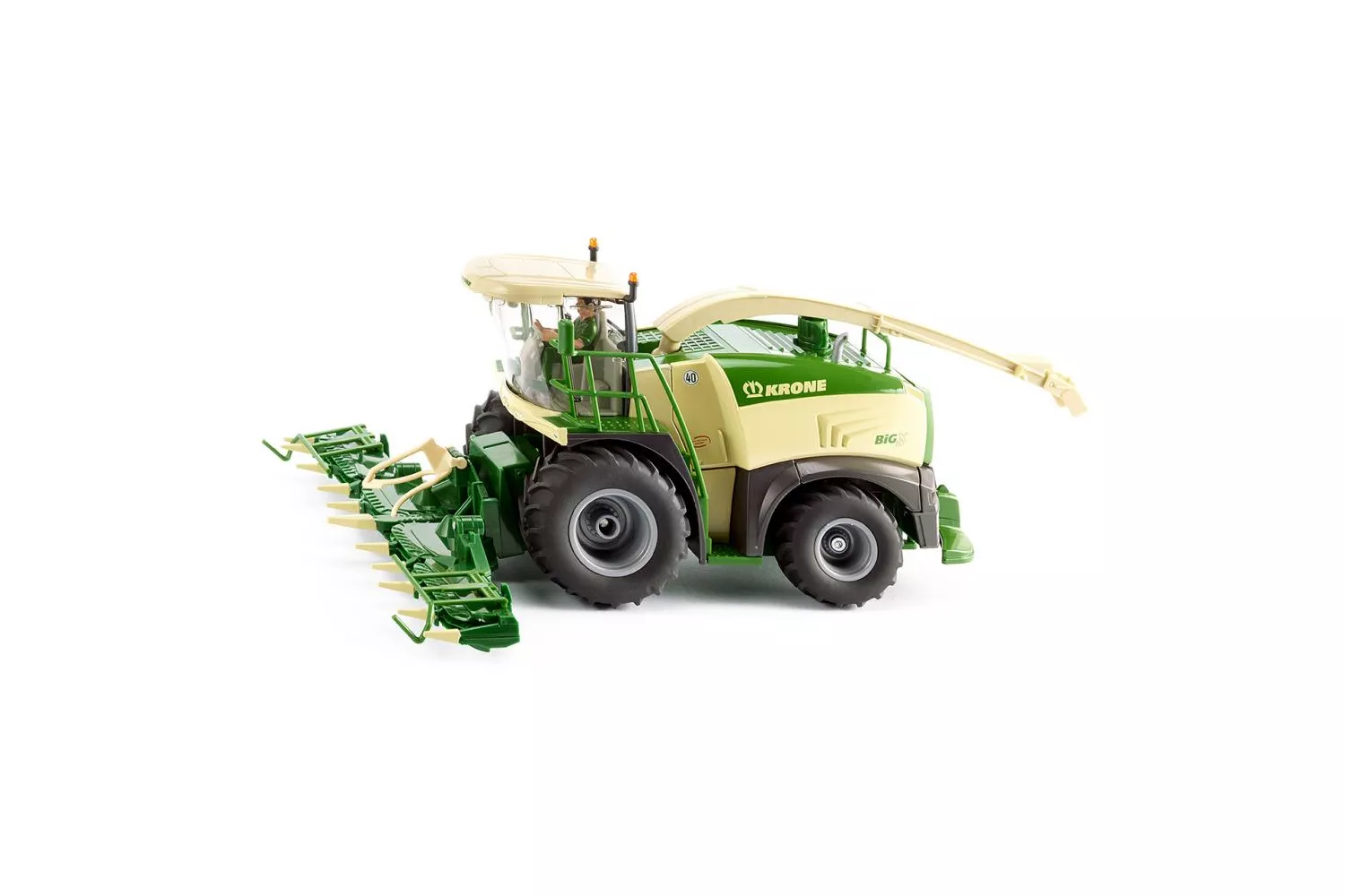 Jucarie Siku, combina Krone Big X 580, 1:32, 360x181x200 mm # 4066