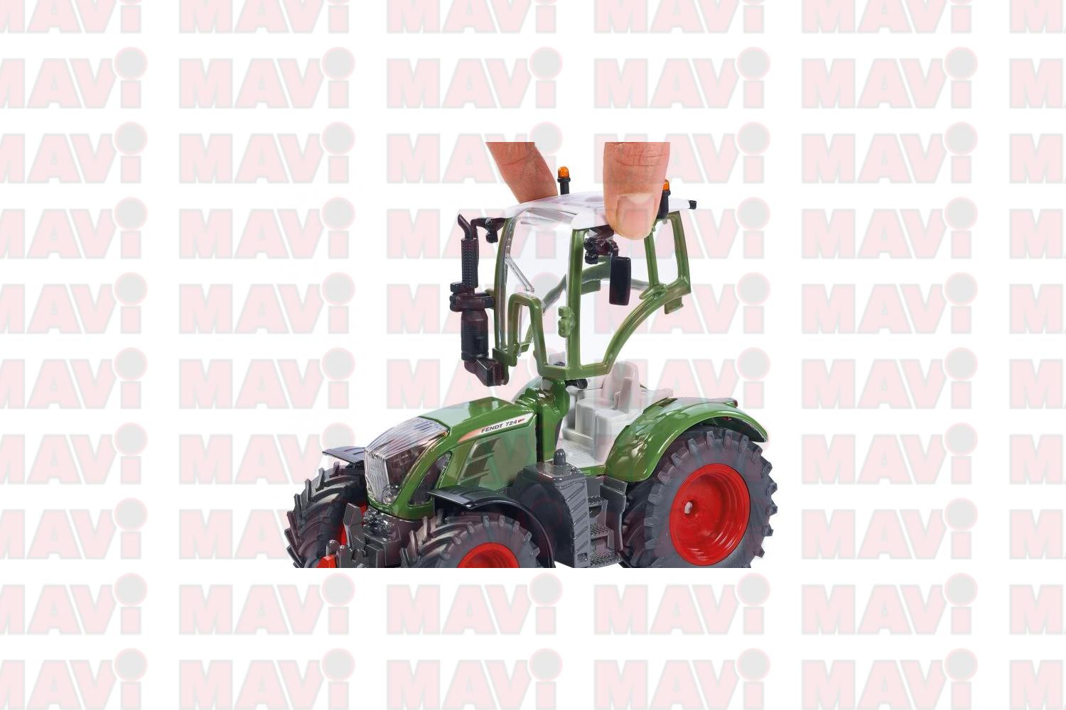 Jucarie Siku, tractor Fendt 724 Vario, 1:32, 173x91x95 mm # 3285