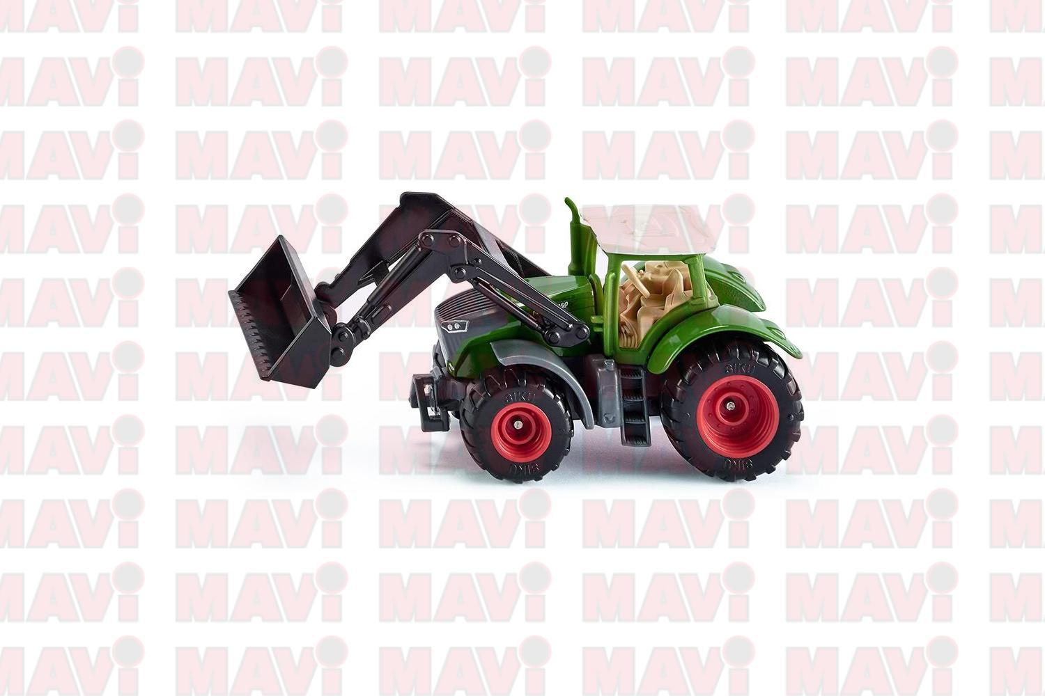 Jucarie-Tractor Fendt 1050 Vario cu incarcator frontal Siku- MAVI