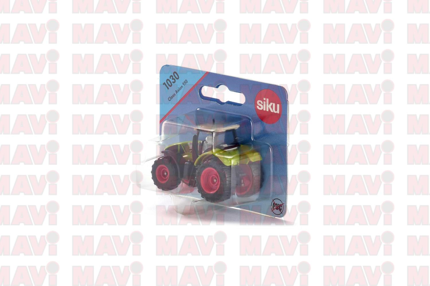 Jucarie Siku, tractor Claas Axion 950, 1:50, 67x35x41 mm # 1030