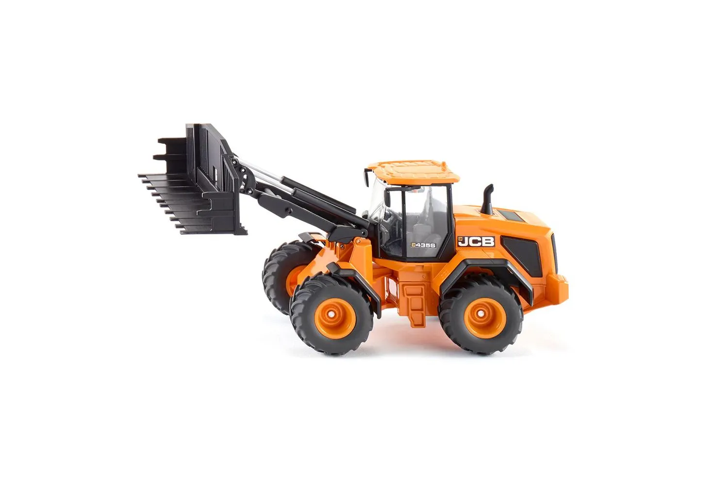 Jucarie Siku, incarcator frontal Jcb 435S Agri, 1:32, 250x134x150 mm # 3663