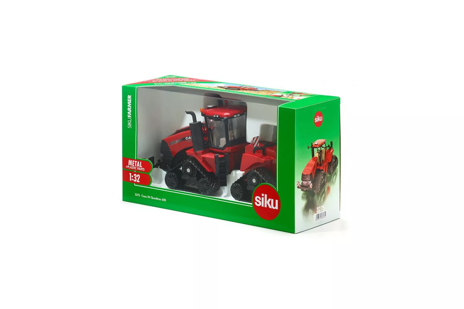 Jucarie Siku, tractor Case Ih Quadtrac 600, 1:32, 316x171x110 mm # 3275