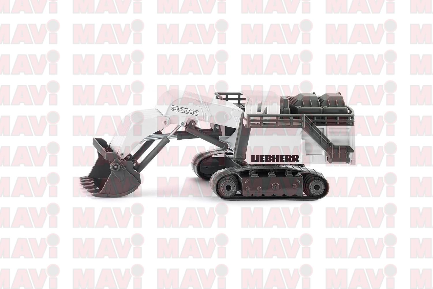 Jucarie Siku, mini excavator Liebherr R9800, 1:87, 340x161x115 mm # 1798