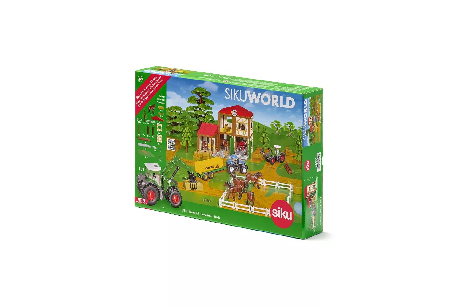 Jucarie Siku  ferma de cai 1:50, 270x270x74 mm # 5609