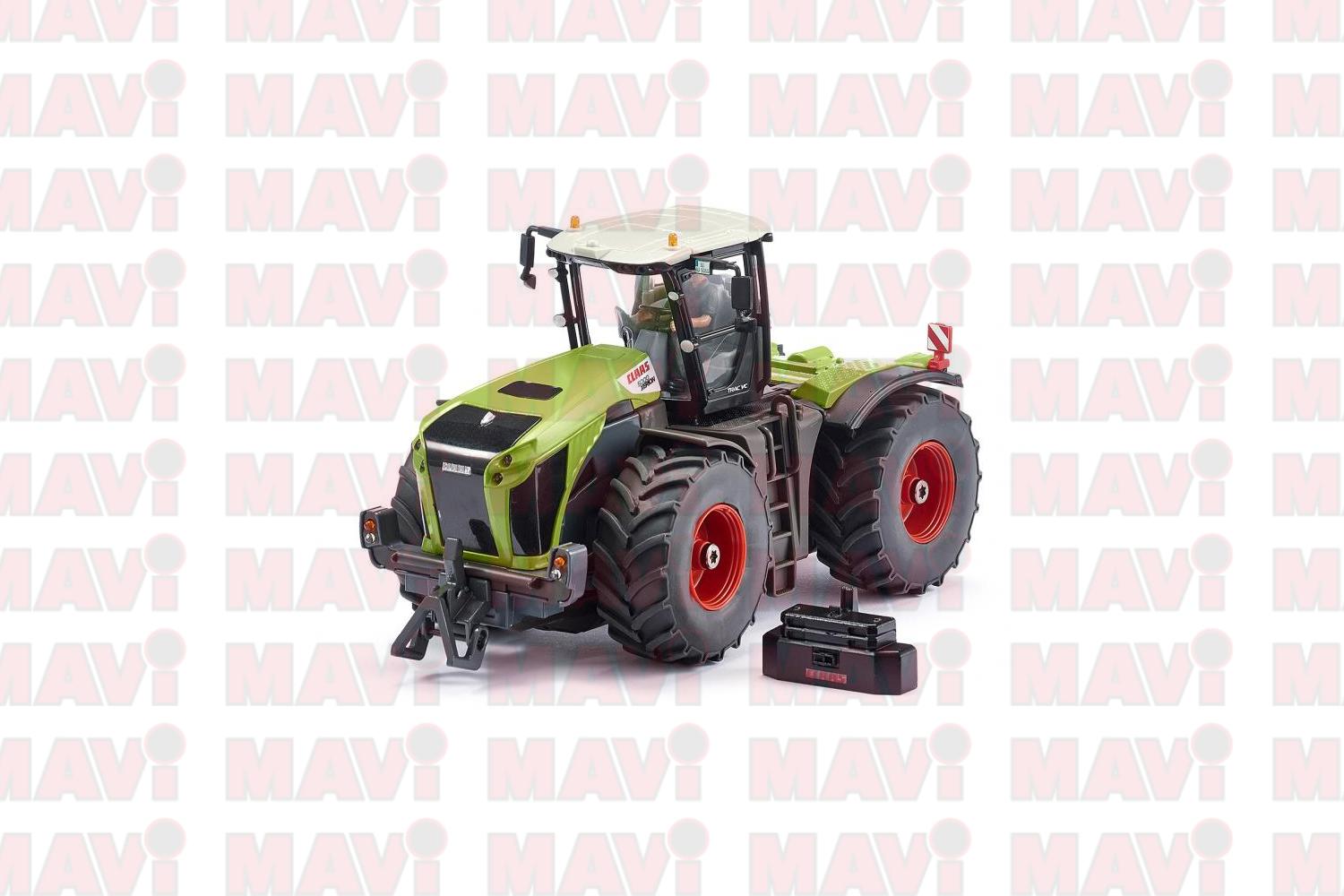 Jucarie Siku, tractor Claas Xerion 5000 Trac Vc cu aplicatie pentru control prin Bluetooth, 1:50, 256x111x128 mm # 6791