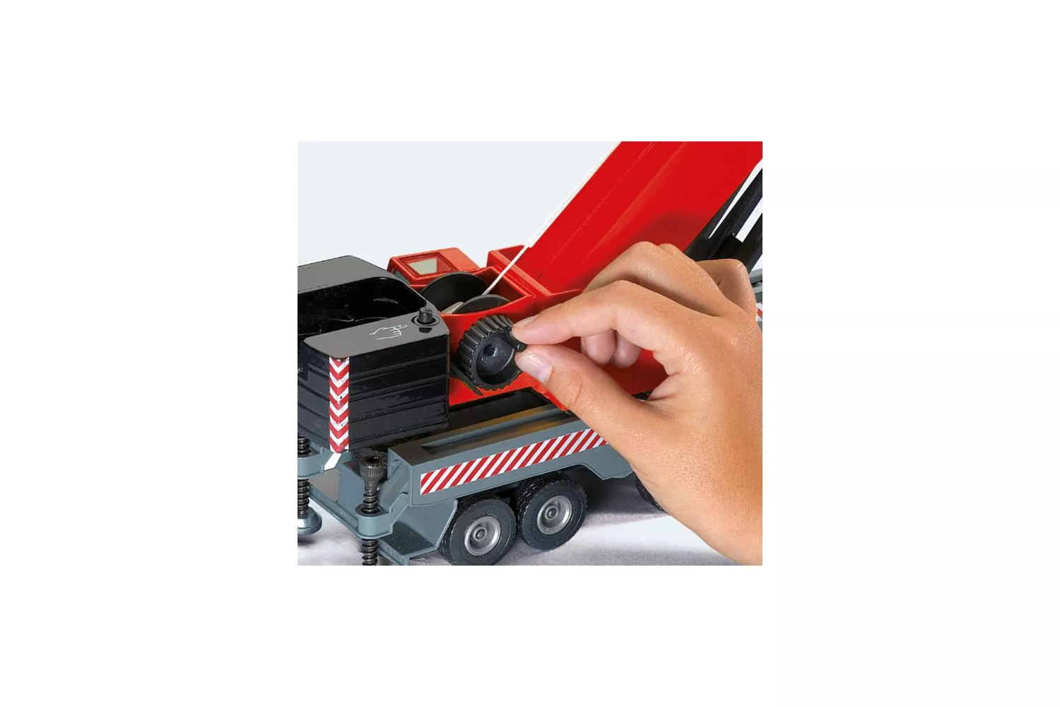 Jucarie Siku, macara Mega Lifter, 1:55, 390x65x90 mm # 4311