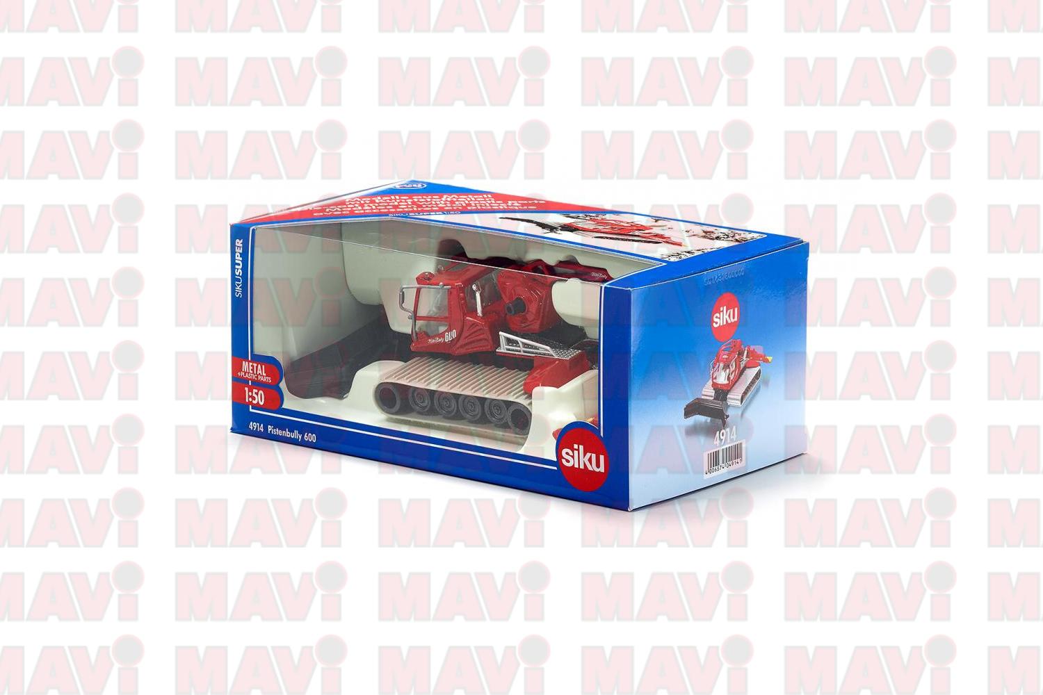 Jucarie Siku, snowcast Pistenbully 600, 1:50, 235x97x134 mm # 4914