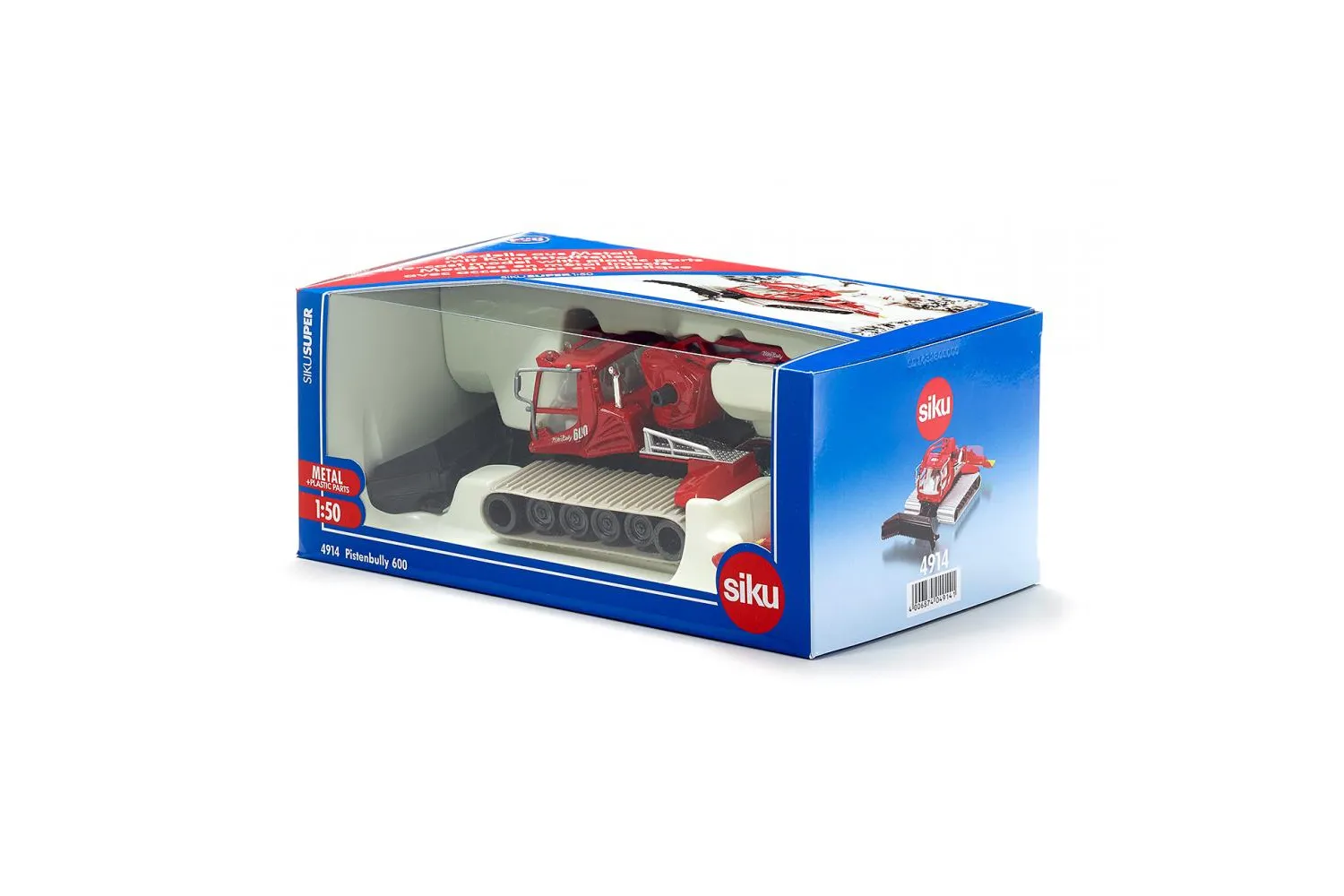 Jucarie Siku, snowcast Pistenbully 600, 1:50, 235x97x134 mm # 4914