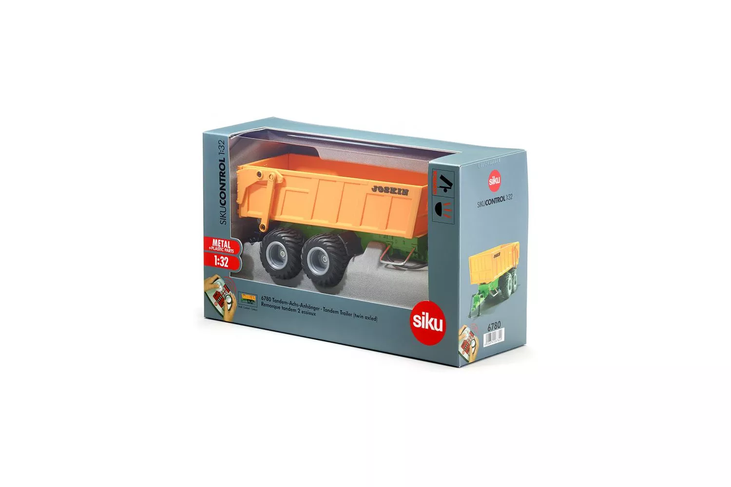 Jucarie Siku, remorca, 1:32, 290x90x125 mm # 2873