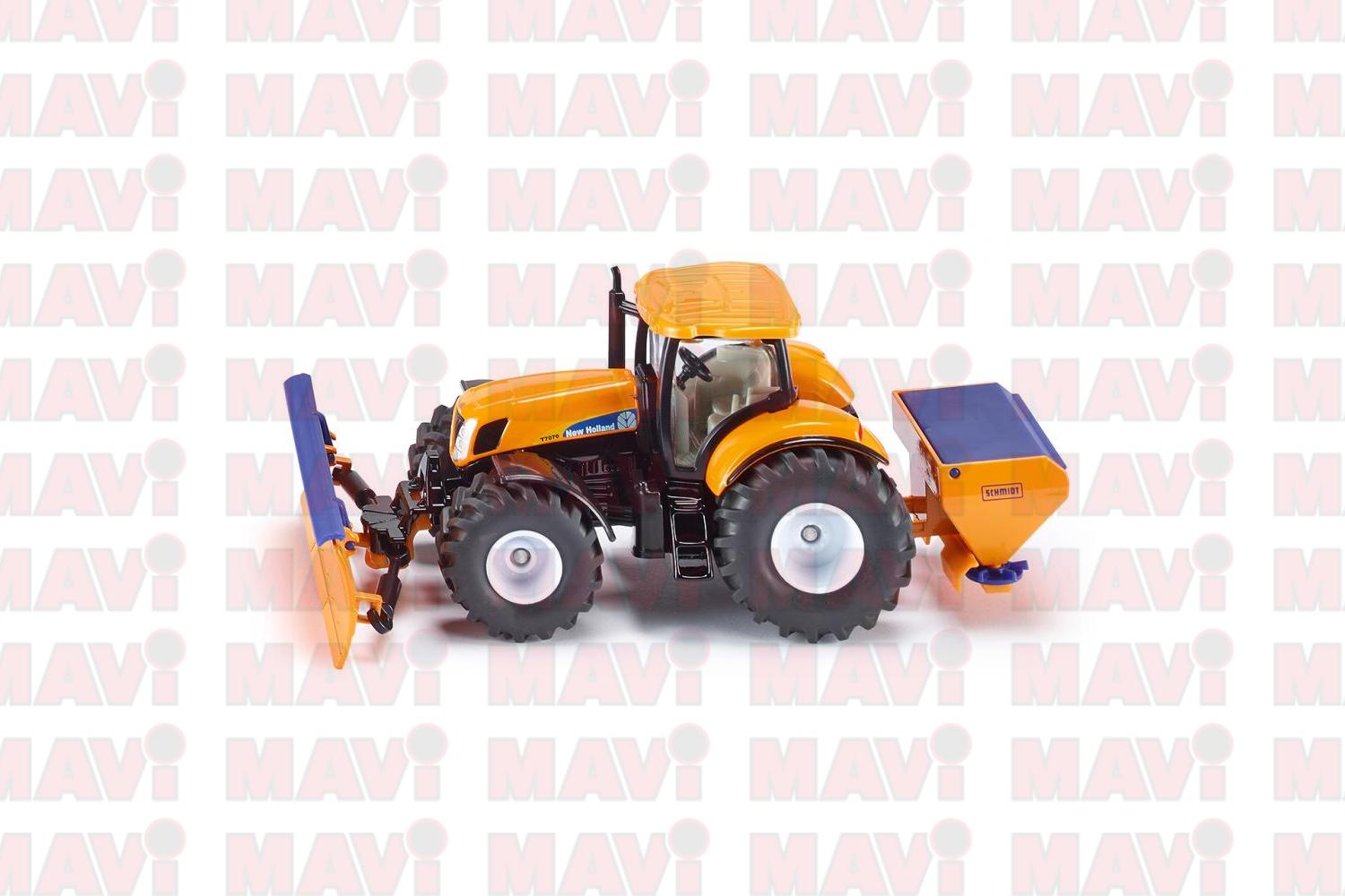 Jucarie Siku, tractor cu lama de zapada, 1:50, 255x97x88 mm # 2940