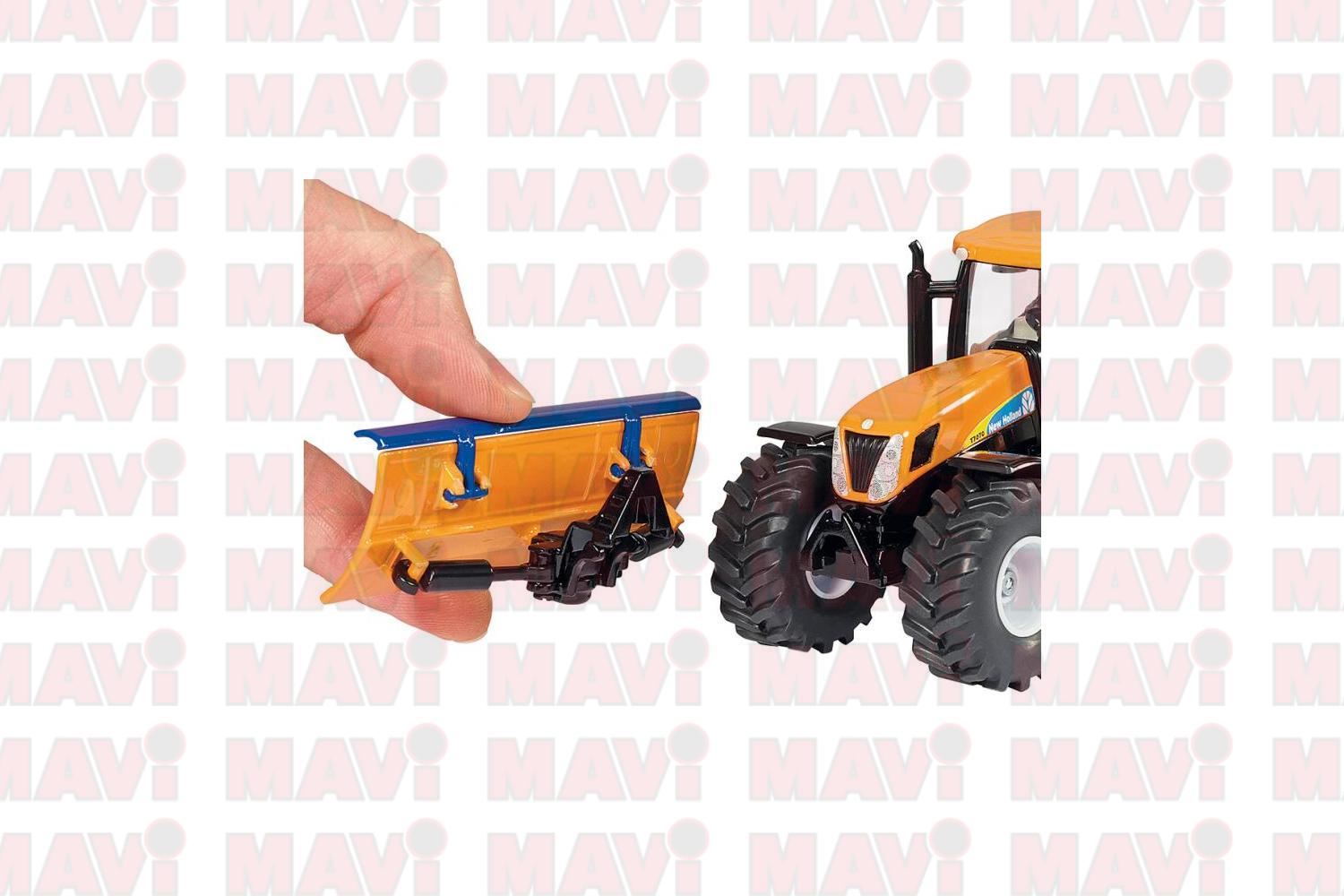 Jucarie Siku, tractor cu lama de zapada, 1:50, 255x97x88 mm # 2940