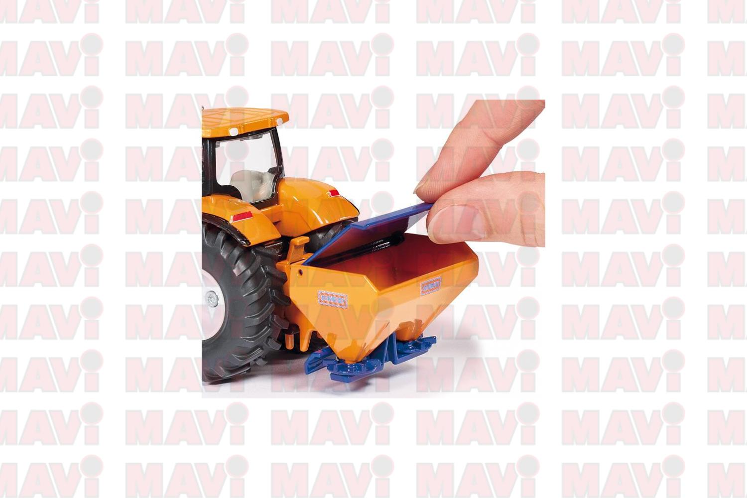 Jucarie Siku, tractor cu lama de zapada, 1:50, 255x97x88 mm # 2940