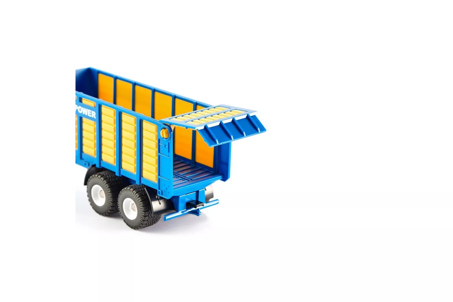 Jucarie Siku, tractor New Holland cu remorca, 1:50, 385x115x65 mm # 1947