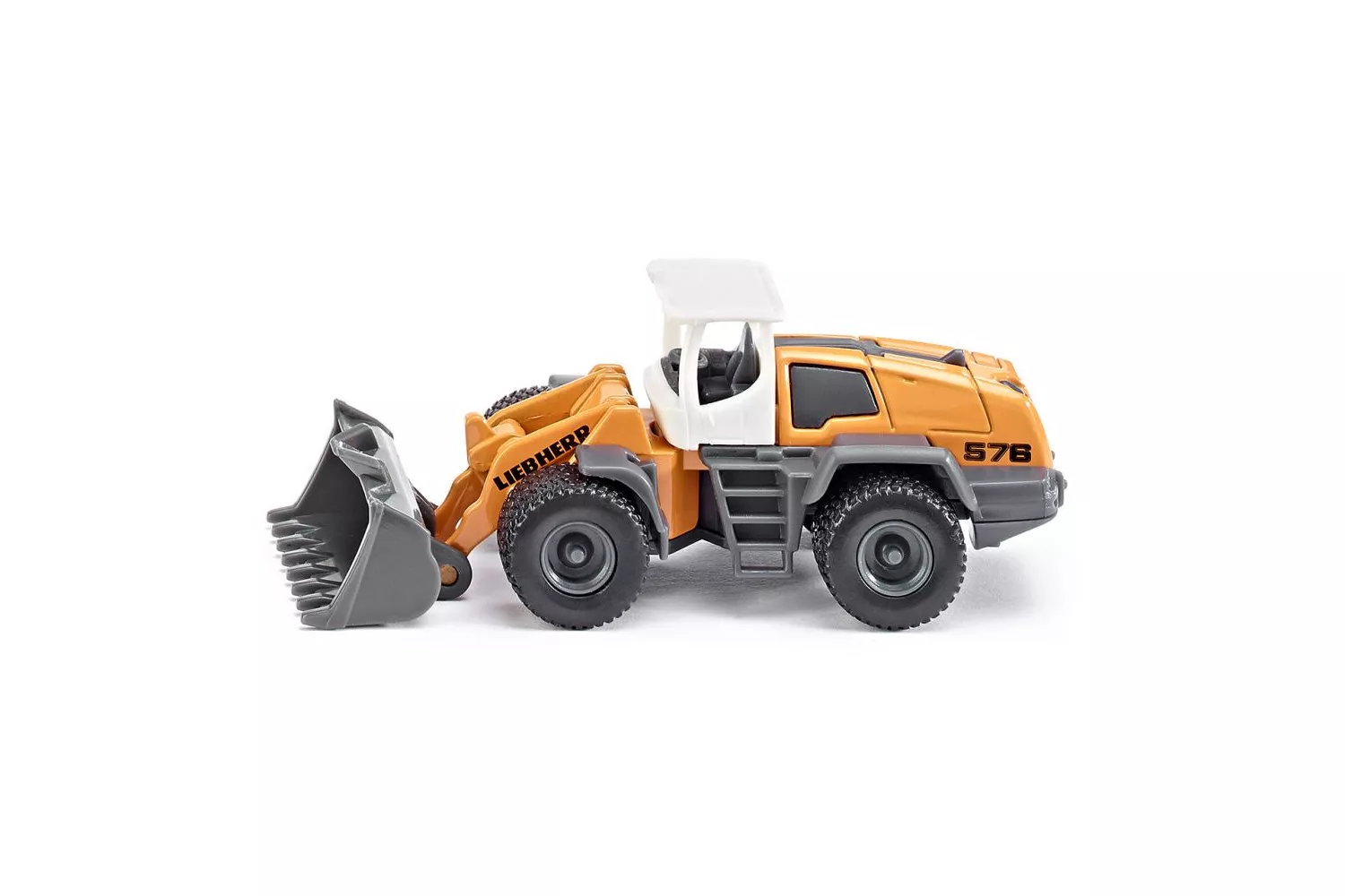 Jucarie Siku, utilaj constructii Liebherr, 1:87, 85x30x32 mm # 1477