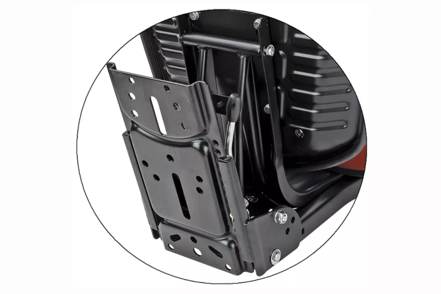 Scaun universal pentru utilaj agricol / forestier / industrial, mecanic, reglabil # ST 11 BS-07BE